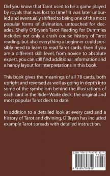 Tarot Reading for Dummies: Beginner's Guide to Understanding Tarot Cards and Their Meanings Psychic Tarot Reading Simple Tarot Spreads History Symbolism and Divination