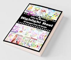 Color By Number Highlight Reel - 50 Images from 50 Books