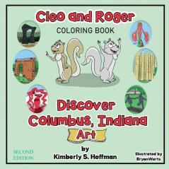 Cleo and Roger Discover Columbus Indiana - Art (Coloring book)