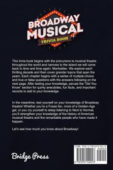 Broadway Musical Trivia Book