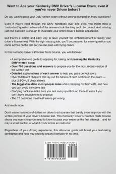 Kentucky Driver's Practice Tests: 700+ Questions All-Inclusive Driver's Ed Handbook to Quickly achieve your Driver's License or Learner's Permit (Cheat Sheets + Digital Flashcards + Mobile App)