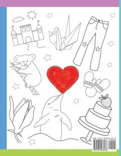 ABC Livre de Coloriage pour les enfants 2-6 ans