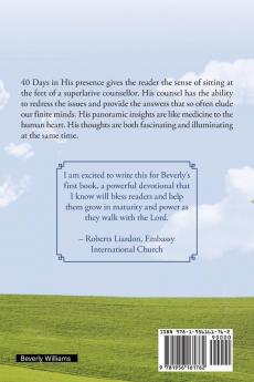 40 Days in His Presence