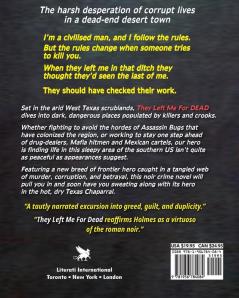 They Left Me For Dead LARGE PRINT EDITION: A Hardboiled Noir Crime Thriller