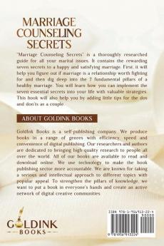 Marriage Counseling Secrets: 7 Heart Winning Secrets of Improving Communication with Your Spouse and Build a Long-lasting Relationship