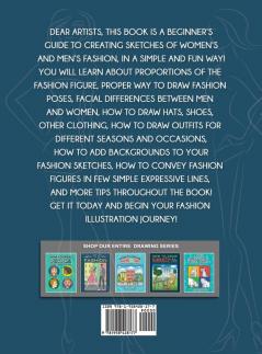 How To Draw Fashion: A beginner's guide to creating sketches of women's and men's fashion (How to Draw - For Kids and Adults)