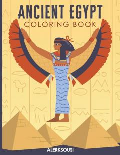 Ancient Egypt Coloring Book