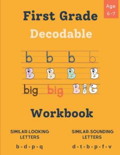 Decodable Workbook for Kids Ages 6 - 7