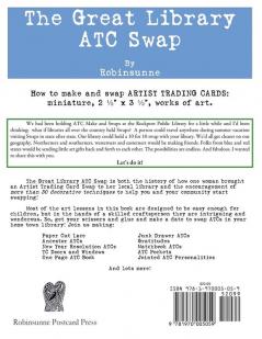 The Great Library ATC Swap: How To Bring An Artitst's Trading Card Swap To Your Home Town: 1 (Revised Edition)