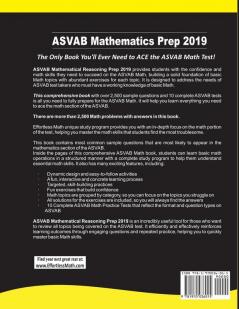 ASVAB Mathematics Prep 2019: A Comprehensive Review and Ultimate Guide to the ASVAB Math Test