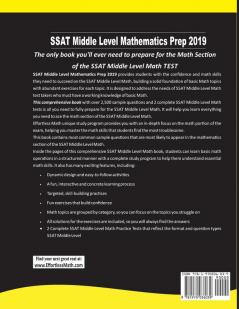 SSAT Middle Level Mathematics Prep 2019: A Comprehensive Review and Ultimate Guide to the SSAT Middle Level Math Test