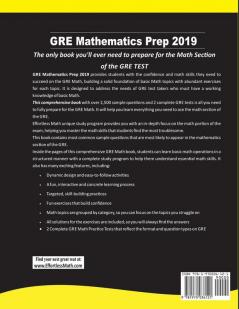 GRE Math Prep 2019
