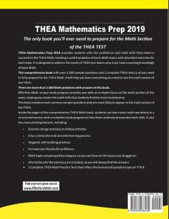 THEA Mathematics Prep 2019: A Comprehensive Review and Ultimate Guide to the THEA Math Test