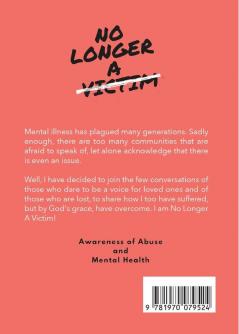 No Longer A Victim: Awareness of Abuse and Mental Health