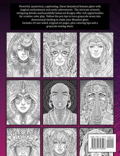 Magical Beauties Coloring Book
