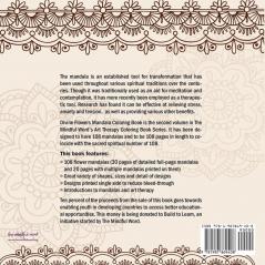 Divine Flowers Mandala Coloring Book