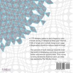 Abstract Symmetry Geometric Coloring Book for Adults: 175+ Creative Geometric Designs Patterns and Shapes to Color for Relaxing and Relieving Stress [Art Therapy Coloring Book Series Volume 4]