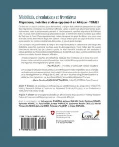 Mobilites Circulations Et Frontieres: Migrations Mobilites Et Developpement En Afrique Tome I