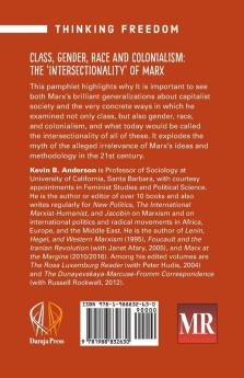 Class Gender Race and Colonization: The 'intersectionality' of Marx