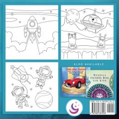 Space Coloring Book for Kids