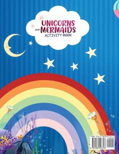 Mermaid Unicorn Activity Workbook