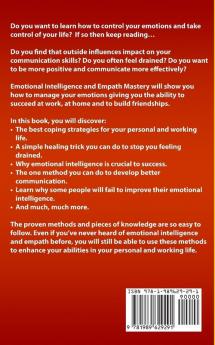 Emotional Intelligence and Empath Mastery: A Complete Guide for Self Healing & Discovery Increasing Self Discipline Social Skills Cognitive Behavioral Therapy NLP Persuasion & More!