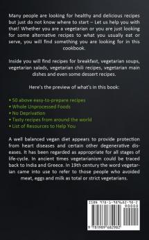 Vegan Diet: 50 Simple Vegetarian Recipes for Smart Vegans (Fast & Easy Vegan Recipes For a Healthy Life)