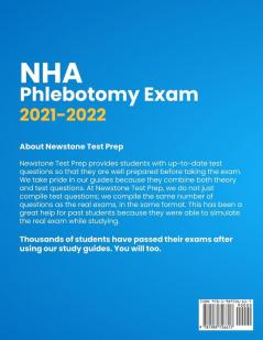 NHA Phlebotomy Exam 2021-2022: Study Guide + 300 Questions and Detailed Answer Explanations for the Certified Phlebotomy Technician Examination (Includes 3 Full-Length Practice Tests)