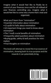 Minimalism for Families: A Minimalist Approach to Dealing With the Realities of Life (A Lifestyle for More Time Money and Ease in Life)