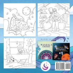 Livre de coloriage de les monstres et les extraterrestres: Pour les enfants de 4 à 8 ans (Livres de Coloriage Pour Enfants)