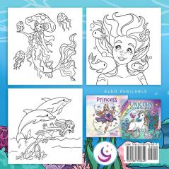 Mermaid Coloring Book
