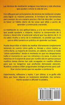 Meditación: Guía de atención plena para aumentar la felicidad (El secreto para una vida zen feliz y exitosa)