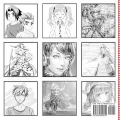 A Grayscale Coloring Book All About Anime: 32 Pages With a Variety of Styles