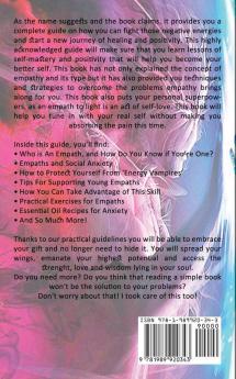 Empath Healing: Remove Negative Thinking by Overcoming Fear and Anxiety Through Psychic Empathy Developing Your Skills With Emotional Intelligence (Stop Narcissists as a Highly Sensitive Person)