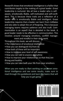 Emotional Intelligence: Learn How to Analyze People and Improve Your Relationships and Understand Human Behavior (Develop Your Self Confidence Empathy and Social Skills)