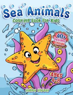 Sea Animals Coloring Book