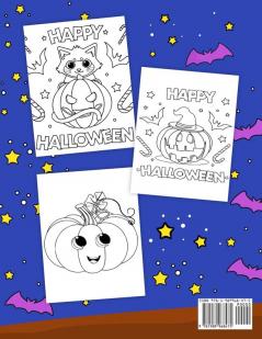 Toddler Halloween Coloring Book