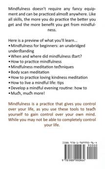 Mindfulness Therapy: Free Your Mind From Stress Anxiety and Depression (The Essentials of Becoming a Mindful Person for Your Personal Growth)