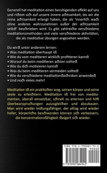 Meditation Fur Anfanger: Meditieren Lernen Für Mehr Konzentration Fokus Und Gelassenheit (Wie Sie Schritt Für Schritt Meditieren Lernen für kinder)