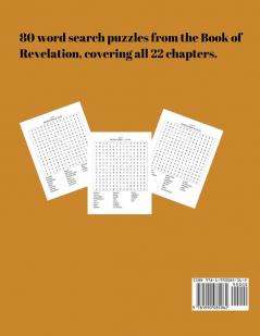 Word Search Bible Puzzle: Book of Revelation in Large Print NIV