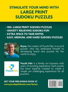 100+ Large Sudoku Puzzles: Activities For Adults