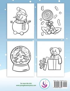 Christmas Coloring Book for Toddlers: Coloring Book for Kids Ages 2-4: 6 (Young Dreamers Coloring Books)