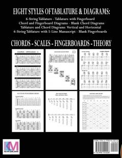 Guitar Tablature Notebook and Reference