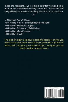 Atkins Diet Guide: Atkins for Life Health and Weight Loss (Uper Easy to Make Delicious Atkins Diet Salad Recipes to Final)