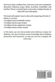 Crockpot Recipes Cookbook: Popular Savory and Simple Recipes to Manage Your Health (Early Morning Recipes for the Slow Cooker)