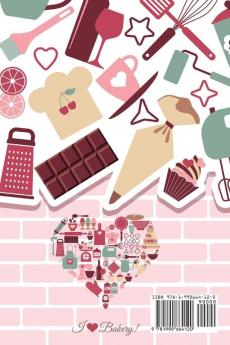 Blank Baking Recipe Book
