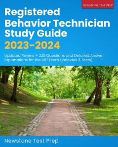 Registered Behavior Technician Study Guide 2023-2024