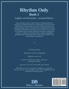 Rhythm Only - Book 2 - Eighths and Sixteenths - Assorted Meters