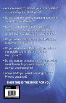 Cambridge IGCSE Physics Explained