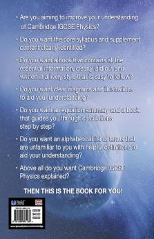 Cambridge IGCSE Physics Explained 2nd Edition